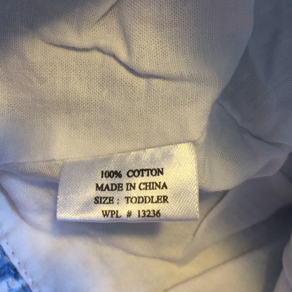 NWOT toddler cotton brimmed hat - Picture 5 of 5